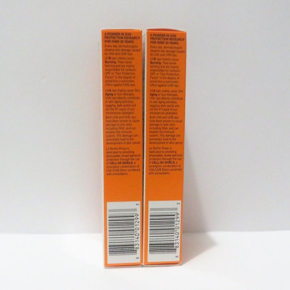 LA ROCHE-POSAY ANTHELIOS LIGHT FLUID SUNSCREEN - ULTRA LIGHT 1.7 OZ 2 PC LOT - Picture 3 of 4